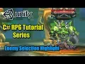 Unity RPG Tutorial - Enemy Selection Highlight