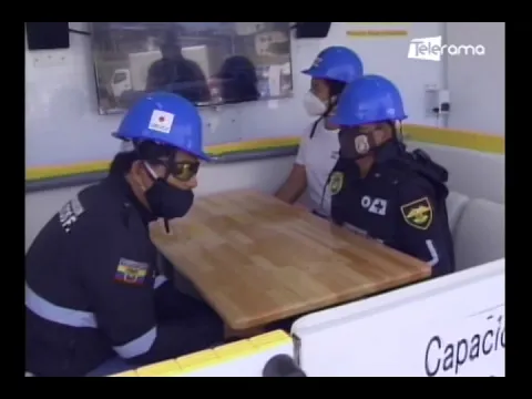 Vehículo simulador de sismo busca prevenir a las personas ante este desastre natural