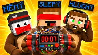 SLEPÝ, HLUCHÝ A NĚMÝ musí ZNEŠKODNIT BOMBU #2