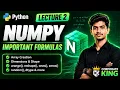 Lecture 2 NumPy Arrays in Python np array arange reshape ones zeros random