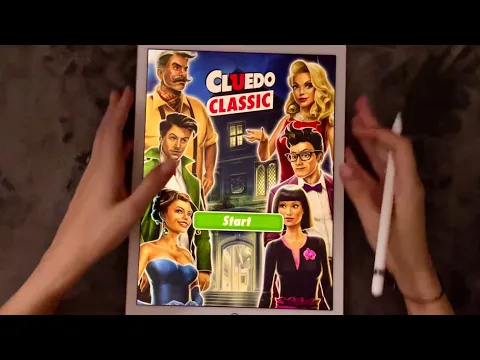 Download MP3 😴 iPad ASMR 🧡 - How to Play Cluedo - Clicky Whispers \u0026 Writing Sounds