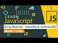 JavaScript Array indexOf lastIndexOf Tutorial in Hindi Urdu