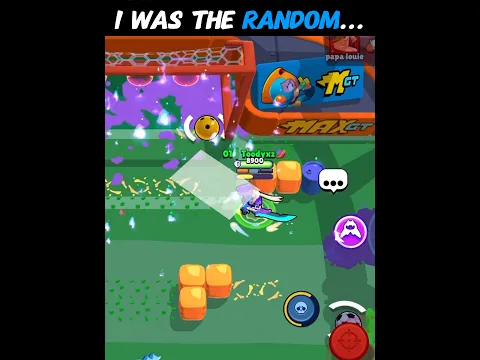 I WAS THE RANDOM 😂