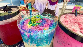 Making Of Massive Blue Ocean Lemon Soda in Malaysia