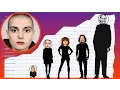 How Tall Is Sinead O Connor - Height Comparison