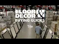 Tile Buying Guide
