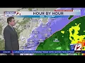 WPRI 12 Weather Forecast 26 Tracking Accumulating Snow for Sunday