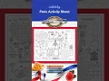 Partake In The Olympics With This Paris Activity Sheet Fun Coloring Page