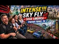 SkyFly Soar America In Pigeon Forge This Was WAY More Intense Than Expected