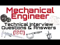 Mechanical Engineering Technical Interview Questions And Answers Mechanical Engineer Interview