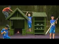 Download Lagu Building a Bamboo Kitchen and Storage Shelf for the Dilapidated House with the Orphan Boy