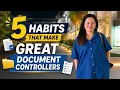 5 Habits Every Great Document Controller Has
