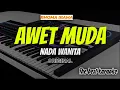 Download Lagu AWET MUDA karaoke nada wanita
