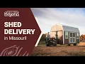 Efficient Storage Shed Delivery Process Portable Buildings Delivered Hassle-Free