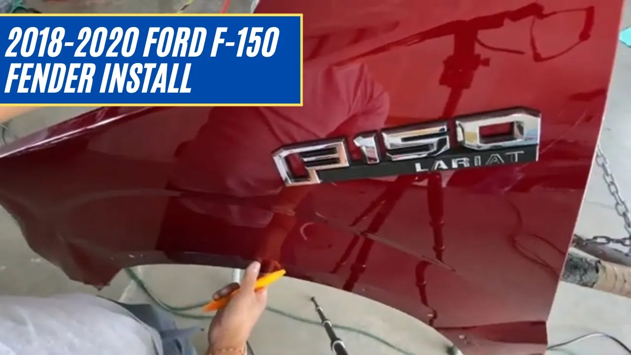 2015-2020 Ford F150 : Fender Painted (OEM: Passenger-Side)