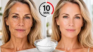 Baking Soda Erases Wrinkles and Dark Spots in Just 10 Minutes — Even at 70!