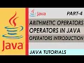 Operators In Java - Arithmetic Operators In Java