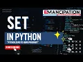 Mastering Python Sets with Subir Sir Emancipation Edutech Pvt Ltd Ranchi