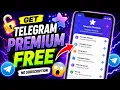 How to Get Telegram Premium FREE Telegram Premium Features Real Test 2026