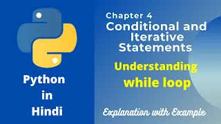 Iterative Control Statements in Python Part 2 While loop in Python loops in python