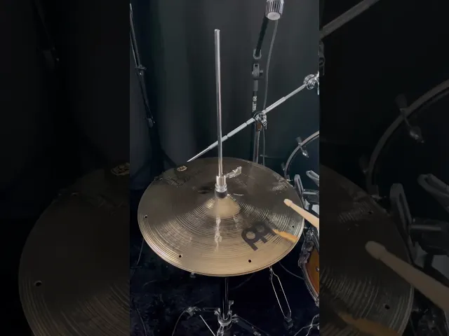 PRATO CHIMBAL MEINL BYZANCE BRILLIANT FAST HATS 13