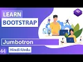 Bootstrap Jumbotron Class Tutorial in Hindi Urdu