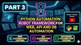 Part3 Robot Framework What is PIP Plugins First Test Case in Robot Framework