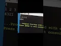 print n number in array in reverse order