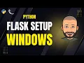 Flask Setup on Windows Step by Step for Beginners