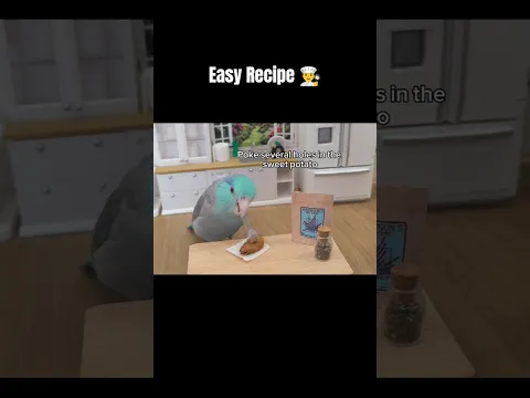 Parrotlet food recipe meal prep for birds parrots budgie lovebird #harrisonsbirdfoods #ad