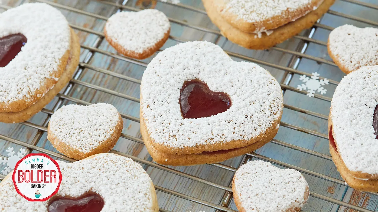 Spitzbuben | zart und lecker | Plätzchen Rezept mit Marmelade. 