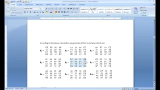 How to do Encryption in AES Algorithm Part 3
