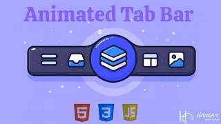 Get creative with an animated tab bar using HTML and CSS - it s easier than you think