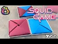 Download Lagu [Eng] 4 ways to make a ‘Ddakji’ in the Squid game | color A4 paper | JYSO | 지소