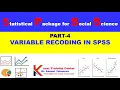 How to recode Variable Using SPSS IN AMHARIC-Part 4
