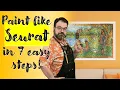 Paint like Seurat in 7 easy steps