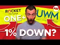 Rocket vs UWM - Who Got the BEST 1 Down Payment Mortgage Program