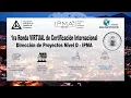 Download Lagu Todo sobre la Ronda Virtual de Certificación Internacional en proyectos IPMA Nivel D