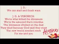 Our Love Is God - Heathers: The Musical +LYRICS