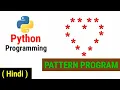 Python Pattern Programs Printing Stars in Heart Shape
