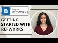 RefWorks Tutorial Create Citations Use RefWorks in Word Google Docs and More
