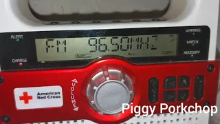EAS Tsunami Warning Kodiak Alaska NOAA Weather Radio