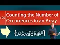 JavaScript Problem Counting the Number of Occurrences in an Array