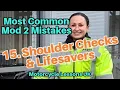 Most Common Mod 2 Mistakes 15 Shoulder checks Lifesavers
