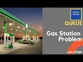 Gas Station Circular Tour Problem Queue Interview Prep IIT Kanpur