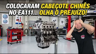 Fizeram o Motor Completo e Colocaram um Cabeçote Chinês! Olha no que Deu!