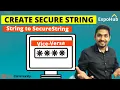 How to Create Secure String in UiPath Convert String to SecureString and Vice Versa