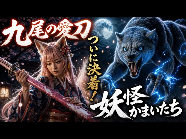 Nine-Tailed Rebellion: Episode VS Kamaitachi—We Adapted an AI Short Drama into Live Action and Created an Original Story with Voice Actors and Video Production!