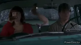 riding in cars with boys car kiss scene
