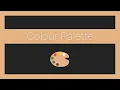 Generating colour palette from an image